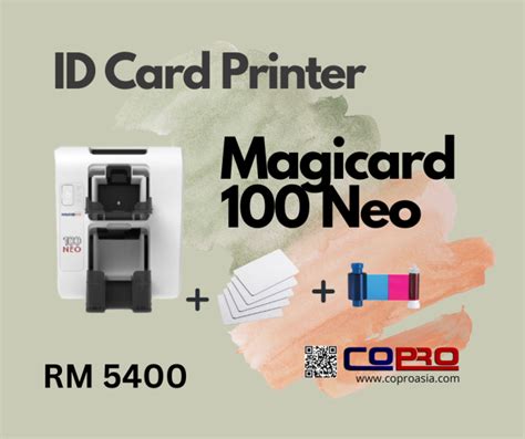 Magicard 100 Neo PVC Student ID Card Printer Lazada