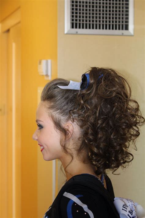 Cheer Hair Cheer Hair Hair Styles Cheerleading Hairstyles