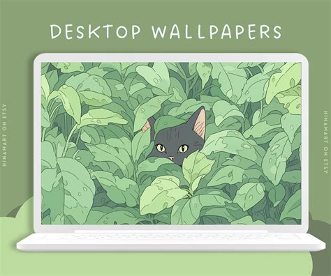 Matcha Green Lofi Wallpaper Cute Wallpapers Cat Wallpaper Anime ...