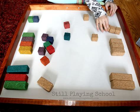 Fractions With Korxx Blocks Still Playing School