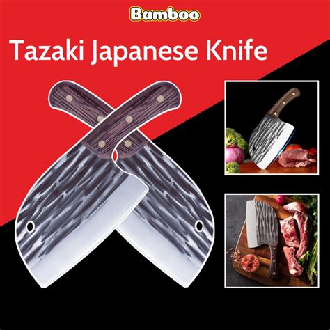 Tazaki Japanese Knife Lux Cutting Tools Kitchen Knife Set High Quality