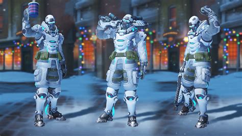 Artstation Overwatch Winter Wonderland 2017 Roadhog Ice Fisherman