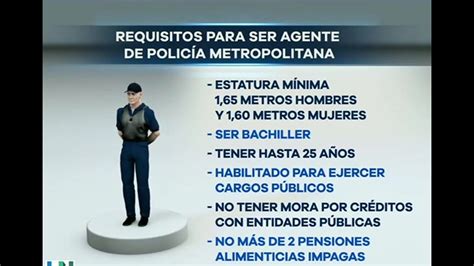 Establecen nuevos requisitos para los aspirantes a la Policía