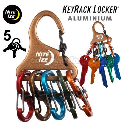 K Enka Keyrack Locker Aluminium Nite Ize S Biner Commando Sk