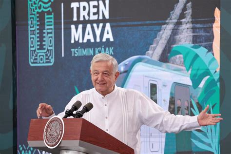 L Pez Obrador Inaugura Primer Tramo Del Tren Maya Entre Cr Ticas De