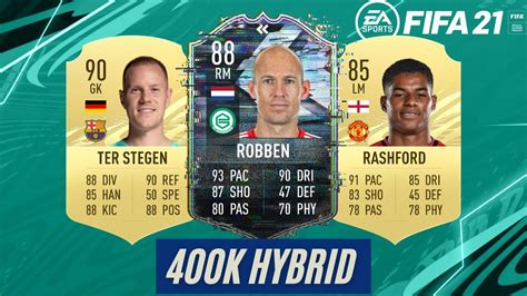 Overpowered K Hybrid With Robben And Fcb Fifa Squad Builder Youtube