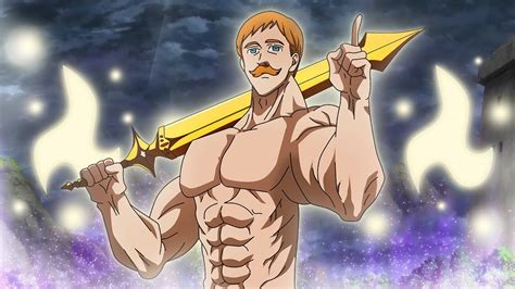 A RessurreiÇÃo De Escanor Com A Espada Sagrada Nanatsu No Taizai