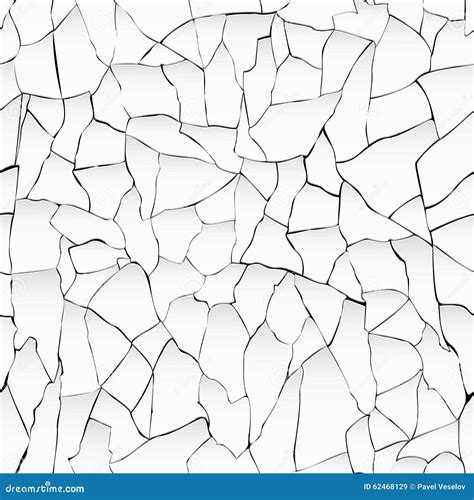 Cracked Paint Stock Vector Illustration Of Crack Ground 62468129