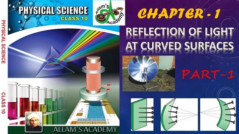 Reflection Of Light At Curved Surfaces 10th Physics Part 1 Youtube