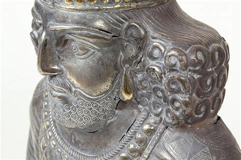 Lot A Bust Of A Sasanian King Perhaps Shapur Ii Ad 310 379 Height