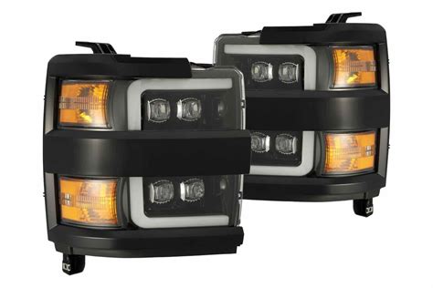 Chevy Silverado Hd 15 19 Alpharex Nova Led Headlights 880216