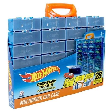 Hot Wheels Multibrick Car Case 28 Modulos Playmaniac