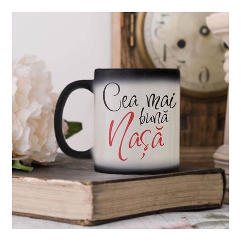 Cana Termosensibila Personalizata Pentru Cea Mai Buna Nasa Cu Nume Si Poza