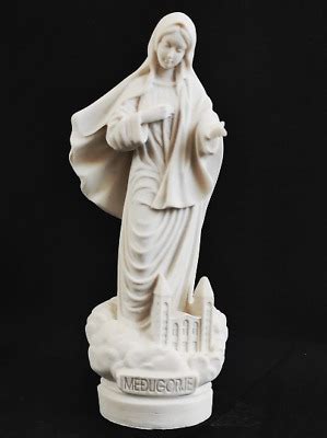 Virgin Mary Mother Of Jesus Holy Our Lady Of Medjugorje Statue