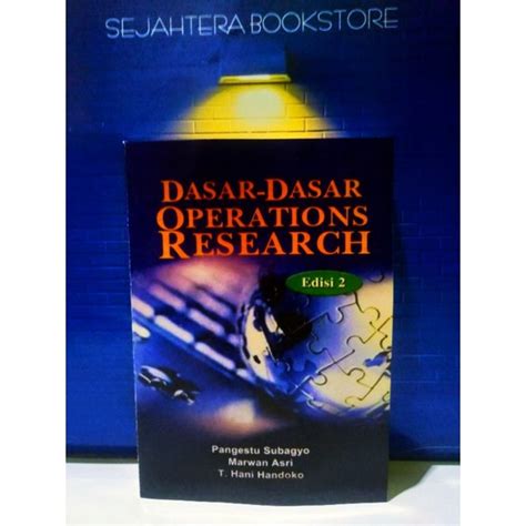 Jual Dasar Dasar Operations Research Edisi Pangestu Subagyo Shopee