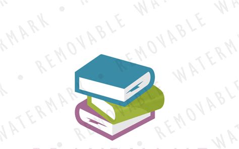 Pile Of Books Logo Template 76159 Templatemonster