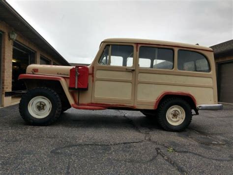 Willys Station Wagon Wheel Drive Cylinder Overhead Valve