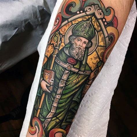 53 Amazing Catholic Tattoos for Men | Catholic tattoos, Saint tattoo ...