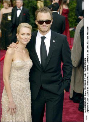 Naomi Watts De Quoi Est Mort Son Ex Heath Ledger Closer