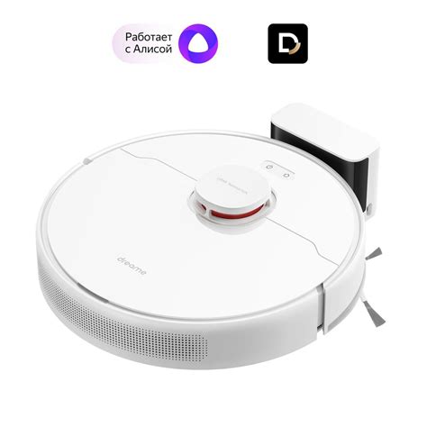 Dreame Robot Vacuum And Mop F Pro White