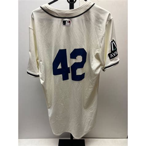 2024 Game Used Jackie Robinson Day Jersey CHC ARI 4 15 24 Tucker