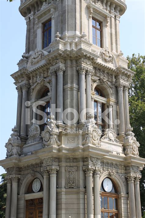 Clock Tower- Dolmabahce Palace. Istanbul Stock Photo | Royalty-Free ...