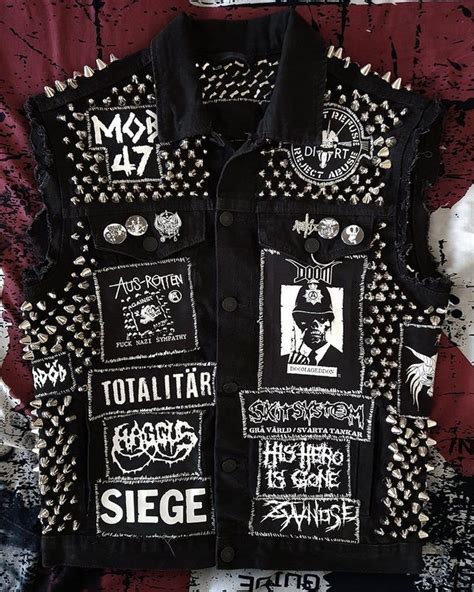 Crust Punk Patches