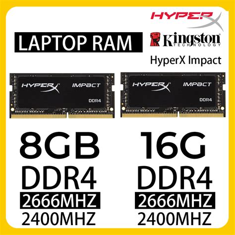 Kingston Hyperx Impact Black Series Sodimm Ram Gb Kit Msi Dominator