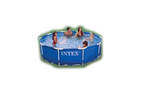 Бассейн каркасный Intex 366х76см металлический 56994 для сада и дачи ...