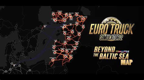 Euro Truck Simulator Beyond The Baltic Sea Map Mod