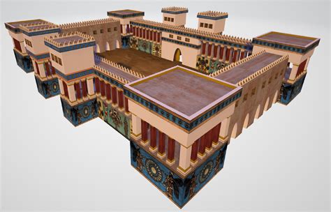 Palace Of Sennacherib 3D Model - TurboSquid 2009313