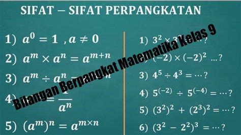 Kunci Jawaban Soal Matematika Kelas 9 Kurikulum Merdeka Bilangan Berpangkat Buku Halaman 10