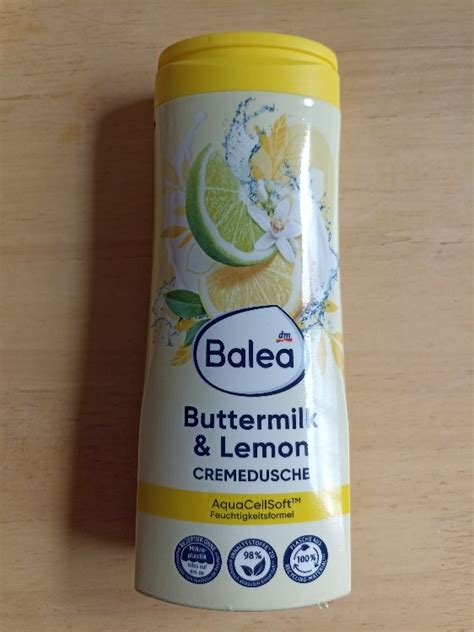 Balea Cremedusche Buttermilk And Lemon 300 Ml Inci Beauty