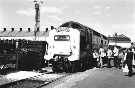 Doncaster Works Class 55 No 55022 Royal Scots Grey On Dis Flickr