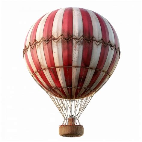 Hot Air Balloon On White Background Pictures