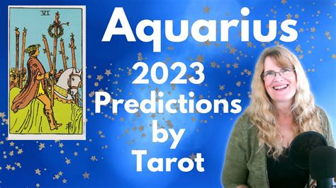 Aquarius Tarot 2023 Gaining Victory YouTube