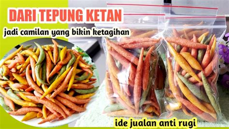 DI RUMAH ADA TEPUNG KETAN BIKIN CAMILAN INI SAJA AWAS KETAGIHAN ENAK