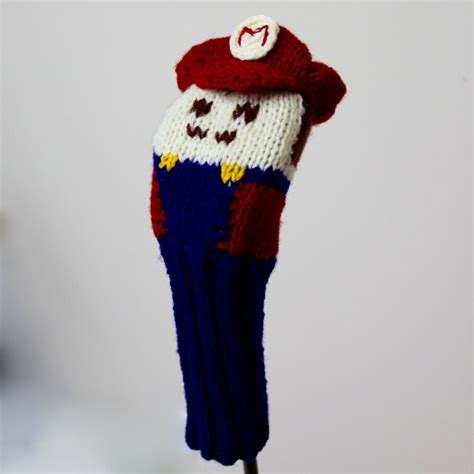 Sale Super Mario Golf Club Cover Golf Headcover Golf Head