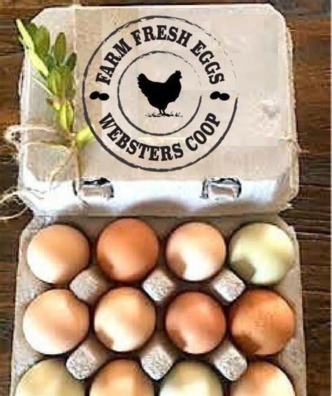 Custom Egg Cartons Stamps Chicken Coop Gift For Friend Personalized