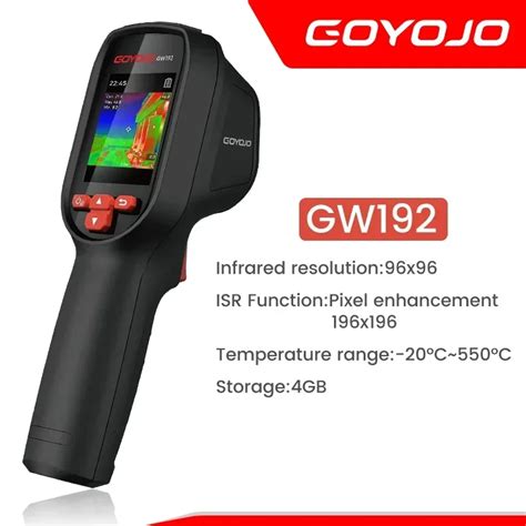 GOYOJO SuperIR 192x192 Thermal Imaging Camera Handheld Thermal Imager