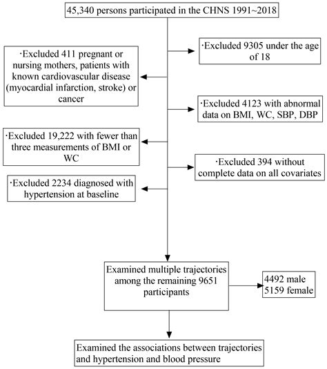 Nutrients Free Full Text Multiple Trajectories Of Body Mass Index