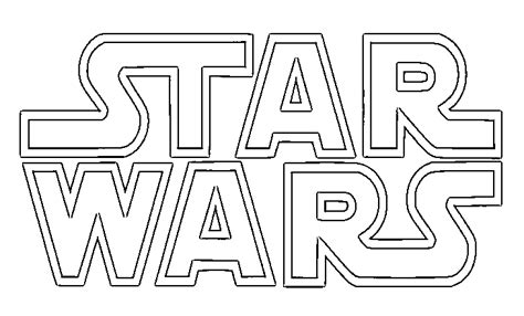 STAR-WARS-LOGO Coloring Kids - Coloring Kids