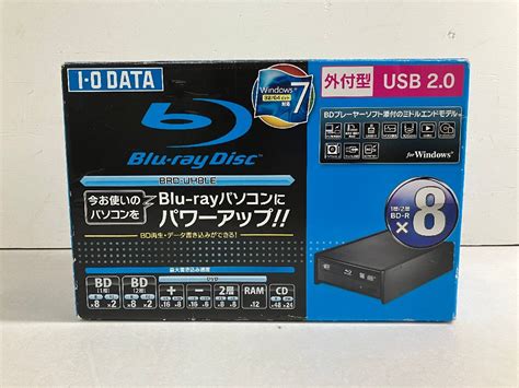 【やや傷や汚れあり】★i O Data アイ・オー・データ Brd Uh8le 外付け型ブルーレイディスクドライブ Windows11対応