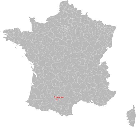 carte de toulouse situation geographique  population de toulouse