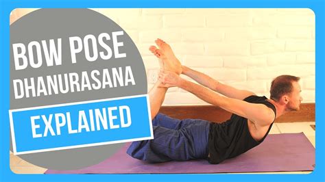 How To Do Bow Pose Dhanurasana Youtube