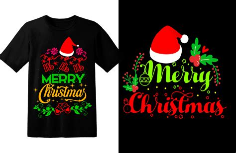 Merry Christmas T Shirt Design On Behance