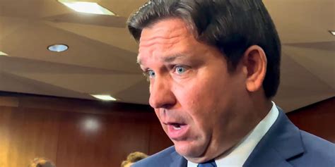 Watch: Ron DeSantis flees when reporter asks him if he wants 'ultimate end to abortion' - Raw Story