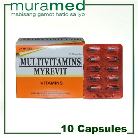 Myrevit Multivitamins Capsule 10 S Lazada PH