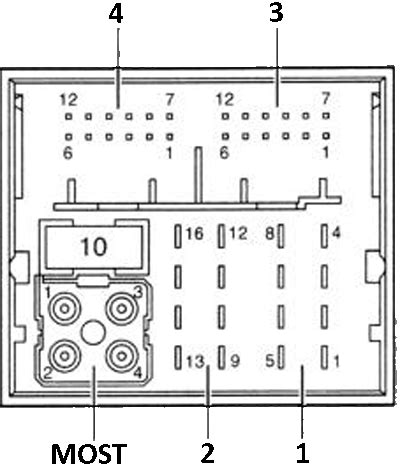 Mercedes Ml Comand Pinout