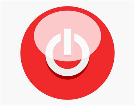 Off Button Svg Clip Arts Logout Button Icon Red Hd Png Download